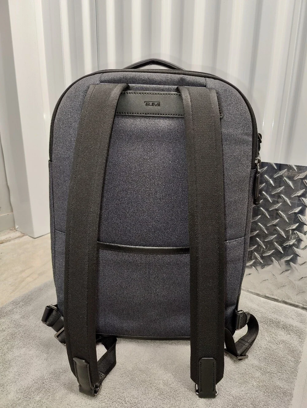 ✨NWT Tumi Harrison Warren Backpack (Charcoal Grey) + Rain Cover - FREE SHIPPING!